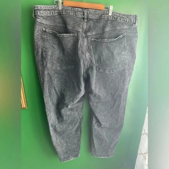 CLEARANCE!! Old Navy OG High Rise Black Denim Jeans Size 28 Plus EUC! - Picture 3 of 4